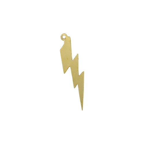 Charm Lightning Large Gold Filled 38 x 7mm