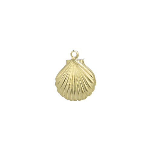 Charm Shell Large Gold Filled 16 x 14mm