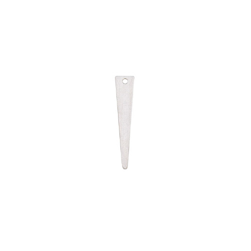 Charm Flat Spike Small Sterling Silver 24 x 4mm