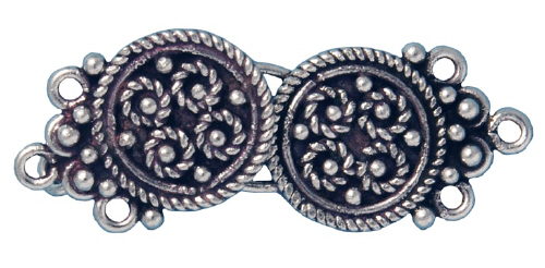 Bali Style Clasps   - Sterling Silver