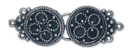 Bali Style Clasps   - Sterling Silver