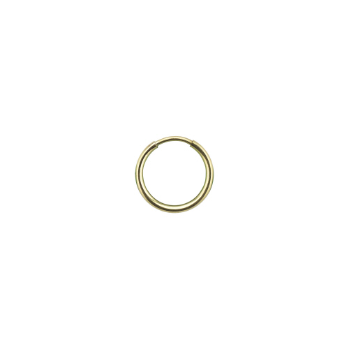 12mm Endless Hoops  - 14 Karat Gold