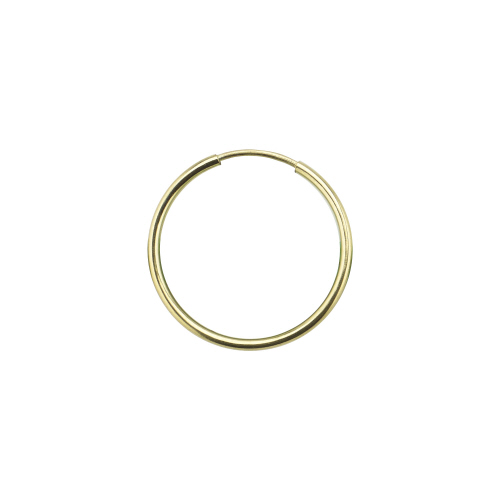 20mm Endless Hoops  - 14 Karat Gold