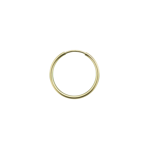 16mm Endless Hoops -  Gold Filled