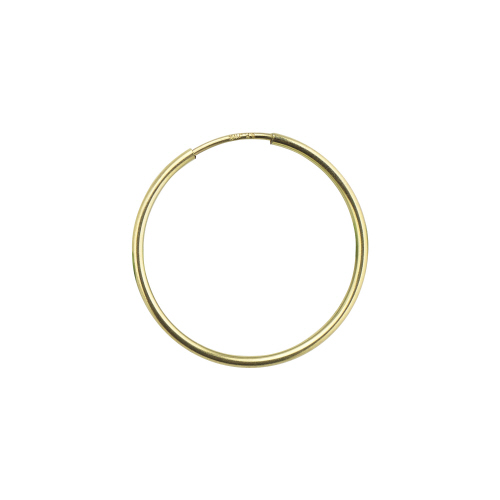 24mm Endless Hoops -  Gold Filled