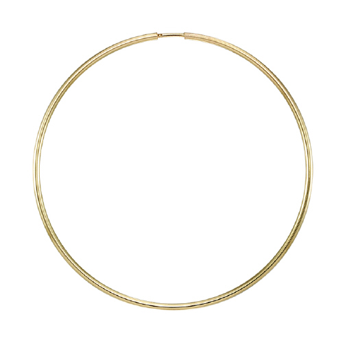 50mm Endless Hoops -  Gold Filled