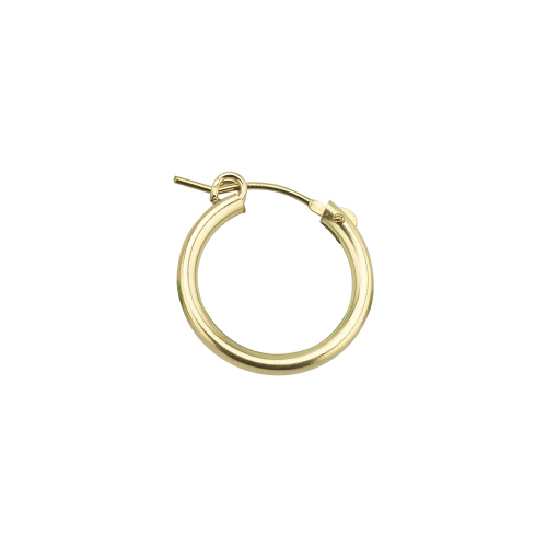 2 x 19mm Hoop Earrings -  Gold Filled