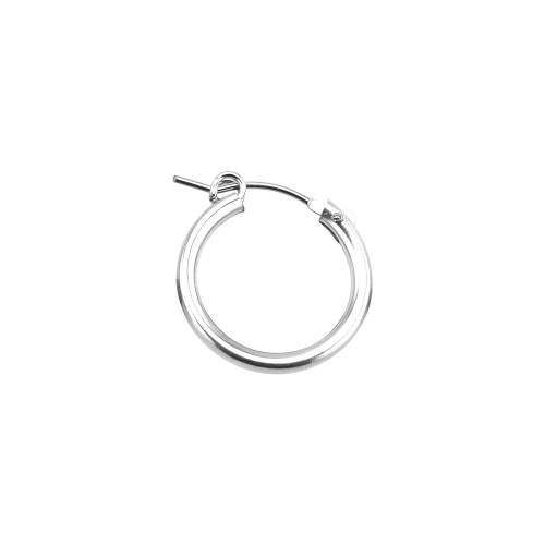 2 x 19mm Hoop Earrings   - Sterling Silver