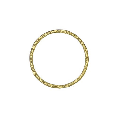Large Round Flat Link - Gold Filled