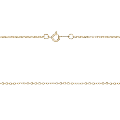 Diamond Cut Cable Chain 18