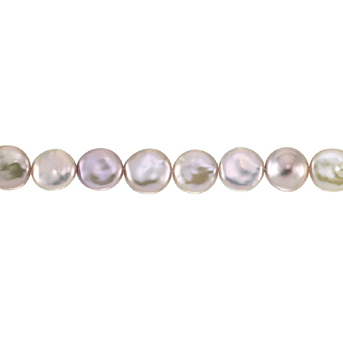 Freshwater Pearls - Coin - 13-14mm - Natural