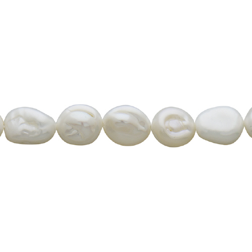 Freshwater Pearls - Keshi - 6-7mm - White