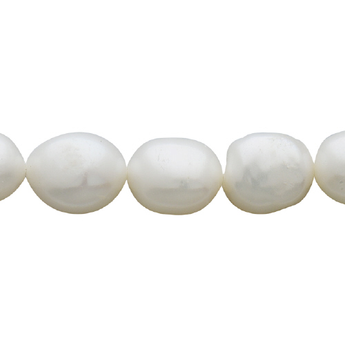 Freshwater Pearls - Nugget - 10-11mm - White
