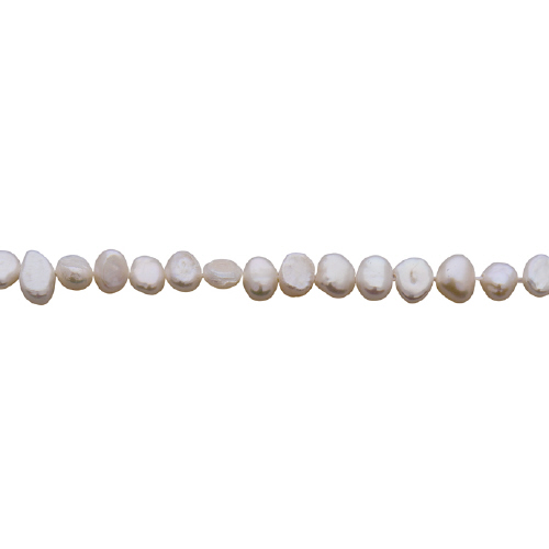 Freshwater Pearls - Nugget - 4mm - White