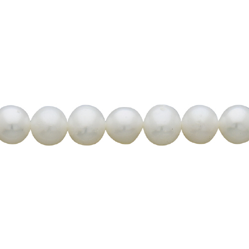 Freshwater Pearls - Potato - 5mm-5.5mm - White