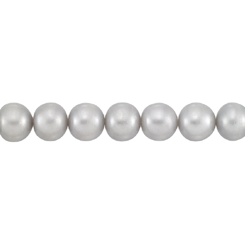 Freshwater Pearls - Potato - 8mm-9mm - Silver