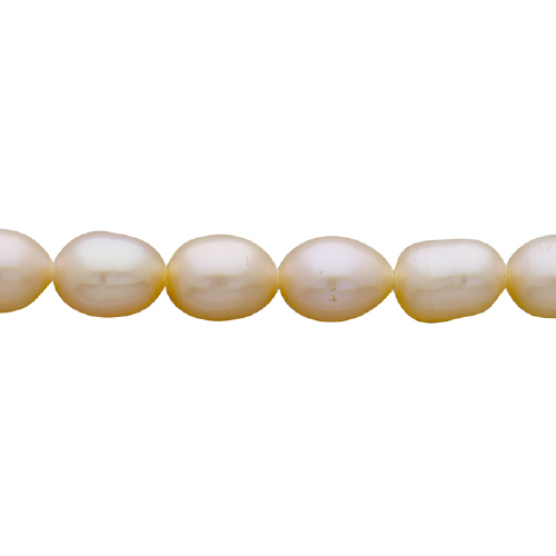 Freshwater Pearls - Rice - 6-7mm - Peac