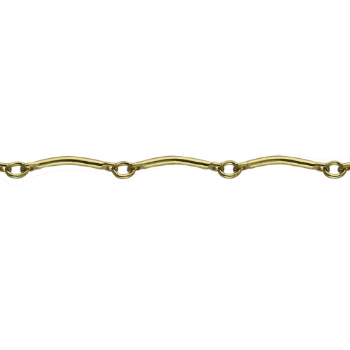 Bar Chain 1.1 x 12.85mm - Gold Filled