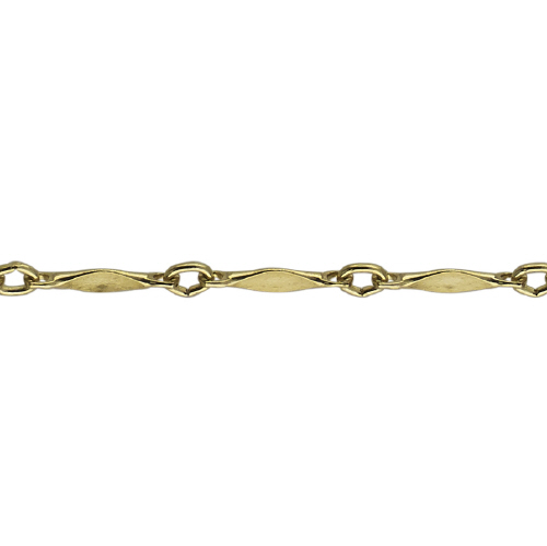 Bar Chain 1.4 x 9mm - Gold Filled