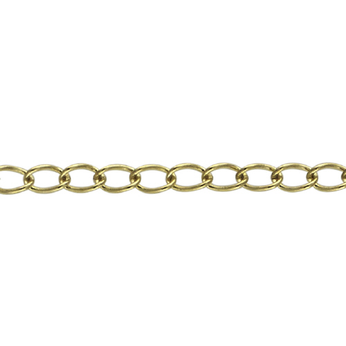 Curb Chain 1.9 x 3.25mm - Gold Filled urb Chain 1.9 x 3.25mm - Gold Filled