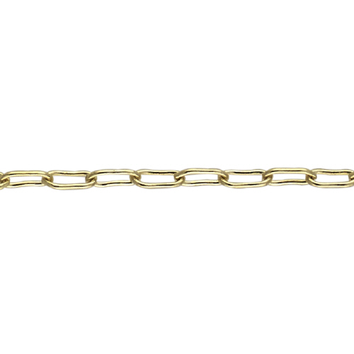 Drawn Cable Chain 1.9 x 3.45mm - Gold Filled