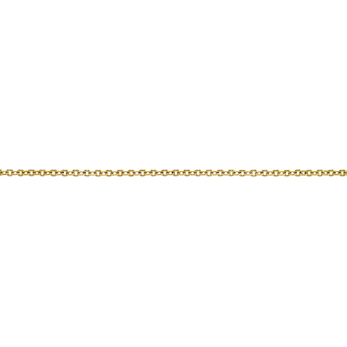 Flat Cable Chain 1.1 x 1.6mm - Gold Filled