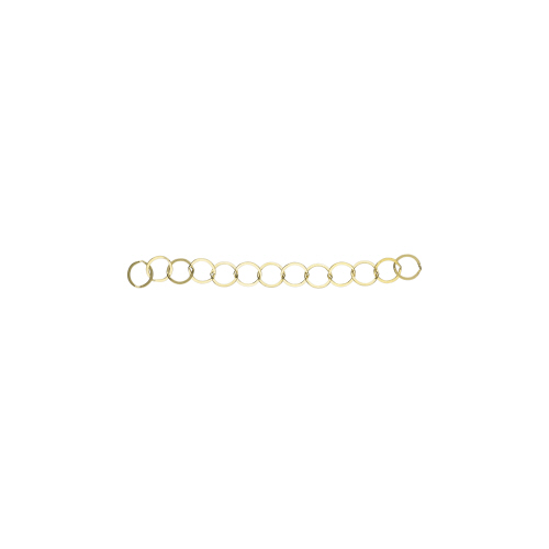 Flat Cable Chain 7.25mm - Gold Filled