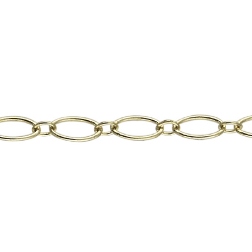 Fancy Chain 2.65 x 5.35mm - Gold Filled