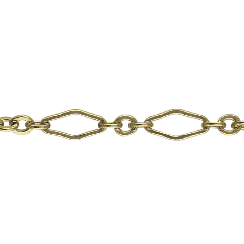 Fancy Chain 3.1 x 6.7mm - Gold Filled
