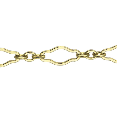 Fancy Chain 4.5 x 8.75mm - Gold Filled