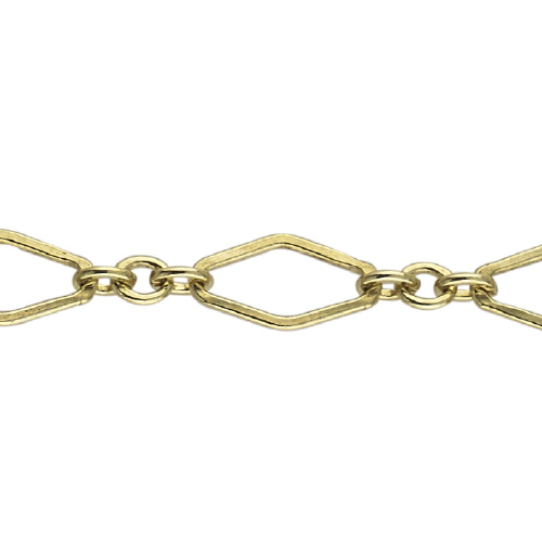 Fancy Chain 4.5 x 8.75mm - Gold Filled