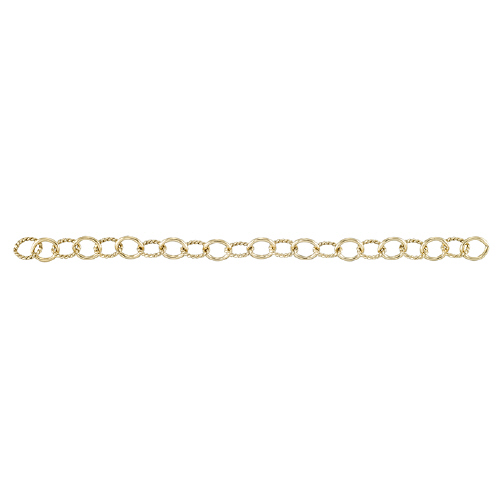 Fancy  Chain 4.6 x 5.7mm - Gold Filled