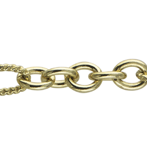 Fancy Chain 5.25 x 10.95mm - Gold Filled