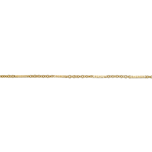 Immitation Bar Chain 0.9 x 6.3mm - Gold Filled