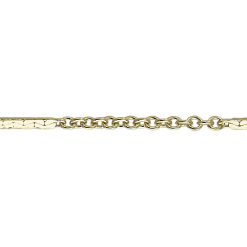 Fancy Chain 1.1 x 10.25mm - Gold Filled