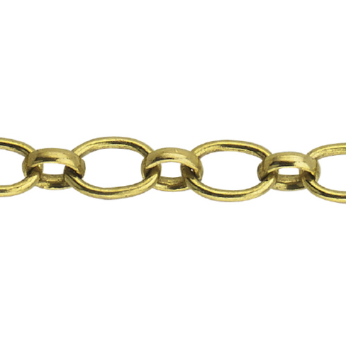 Fancy Chain 4.6 x 7.05mm - Gold Filled