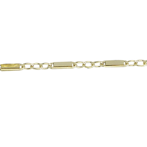 Fancy Chain 1.05 x 5.1mm - Gold Filled