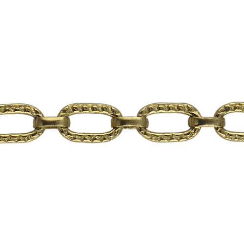 Fancy Chain 3.85 x 6.7mm - Gold Filled