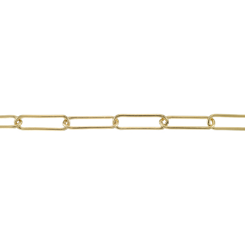 Fancy Rectangular Chain 5 x 17.8mm - Gold Filled