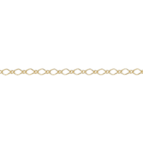 Marquis Chain 2.4mm - Gold Filled