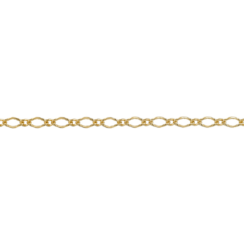 Marquis Chain 3.3mm - Gold Filled
