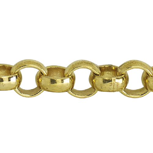 Rolo Chain 6mm - Gold Filled