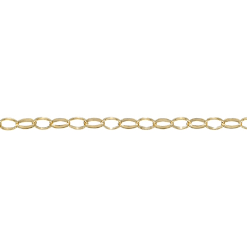 Rolo Chain 3 x 4.9mm - Gold Filled