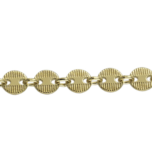 Textured Chain 4.2mm - Gold Filled