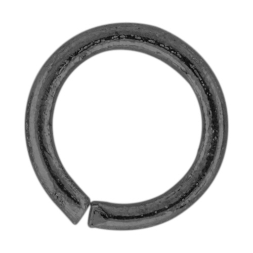 Jump Rings (6mm) - Gun Metal Plated (1/4lb)