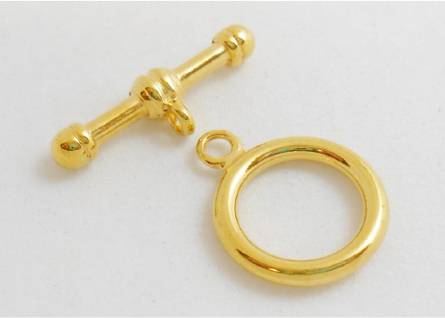 Large Toggle - 14mm - Gold Plated (50pcs/pkt)