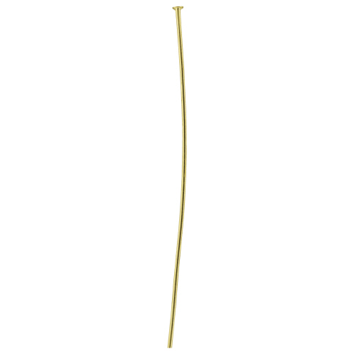 Head Pins - Regular (3 inch)  - Gold Plated (1/2lb)