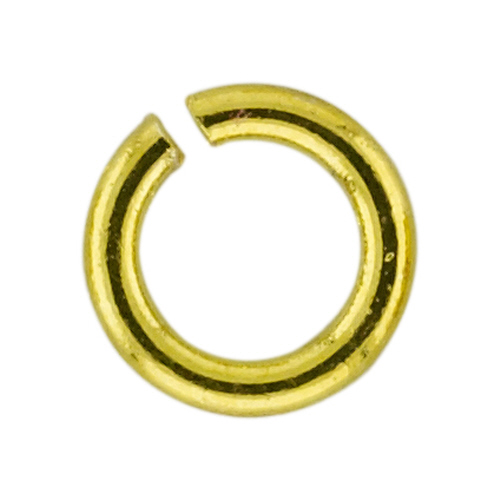 Jump Rings (4mm) - Gold Plated (1/4lb)