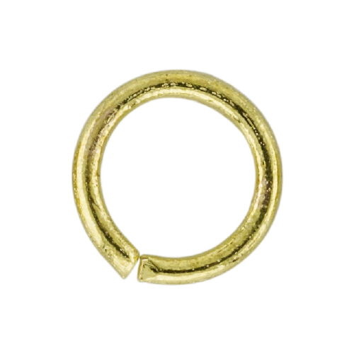 Jump Rings (6mm) - Gold Plated (1/4lb)