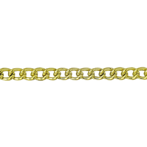 Large Curb Chain - Gold Plated